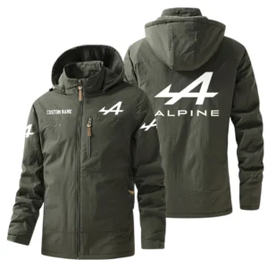 Alpine Windbreaker Jacket Hooded, Warm Lining Waterproof Outdoor Running Jacket For Men, Custom Name HIHI260225Y17WO88ALP