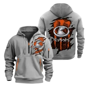Kubota Half Zip Hoodie, Sports Hooded Multi-Pockets TN070325Y25QZ2HCT2KUB