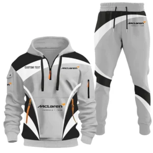 McLaren Racing Limited Half Zip Hoodie x Long Pants Set All-over Print, Custom Name HIDI110325Y26QZ3HMRL