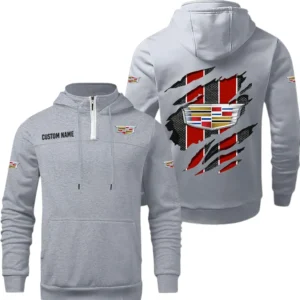 Cadillac Quarter Zip Hoodie, Sports Hoodie Custom Name TN270325Y50HZ44CT1CAD