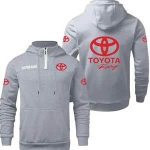 Toyota Racing Quarter Zip Hoodie, Sports Hoodie Custom Name TN280325Y50HZ44CT2TGR