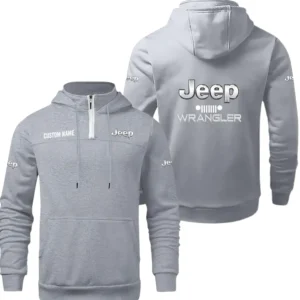 Jeep wrangler Quarter Zip Hoodie, Sports Hoodie Custom Name TN280325Y50HZ44CT3JEE