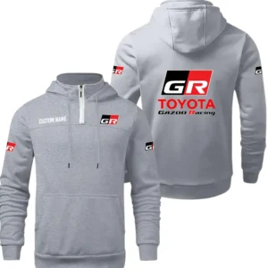 Toyota Gazoo Racing Quarter Zip Hoodie, Sports Hoodie Custom Name TN280325Y50HZ44CTTGR