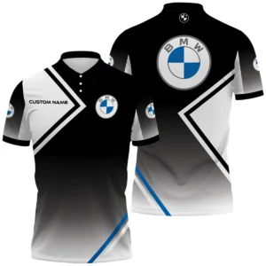 BMW Polo Shirt All Over Print Gift For Sports Fans, Custom Name HIHI040425Y3PLBMW