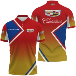 Cadillac Polo Shirt All Over Print Gift For Sports Fans, Custom Name HIHI040425Y3PLCAD
