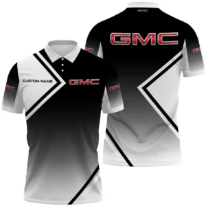 GMC Car Polo Shirt All Over Print Gift For Sports Fans, Custom Name HIHI100425Y3PLGMC