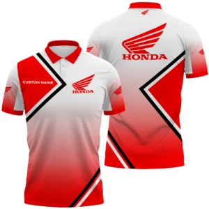 Honda Motor Polo Shirt All Over Print Gift For Sports Fans, Custom Name HIHI110425Y3PLHOM