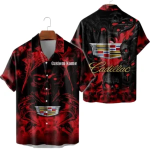 Cadillac Limited 2025 Button Up Hawaiian Shirt All-over Print Trending This Summer, Custom Name HG050425Y7HWCT1CAD