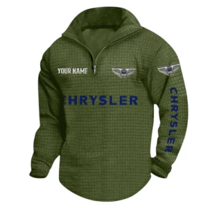 Chrysler Quarter Zip Sweatshirt, Stand Collar Custom Name TN120625Y58HCS2DCT1CHR