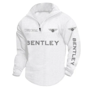 Bentley Quarter Zip Sweatshirt, Stand Collar Custom Name TN090625Y58HCS2DCT1TLE