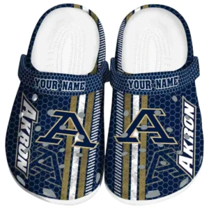Akron Zips Crocs Clogs All Over Print Custom Name TN200625Y60CROCSCT1NCAZ