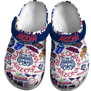 Arizona Wildcats Crocs Clogs All Over Print Custom Name TN200625Y60CROCSCT1NCAWC