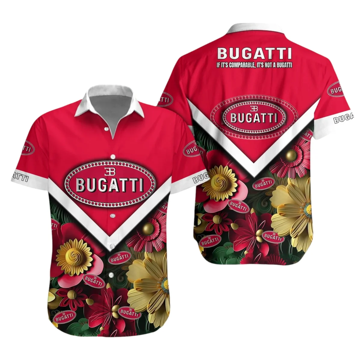 Bugatti Limited 2025 Hawaiian Shirt All-over Print Custom Name TN240625Y7HWCT1BUG