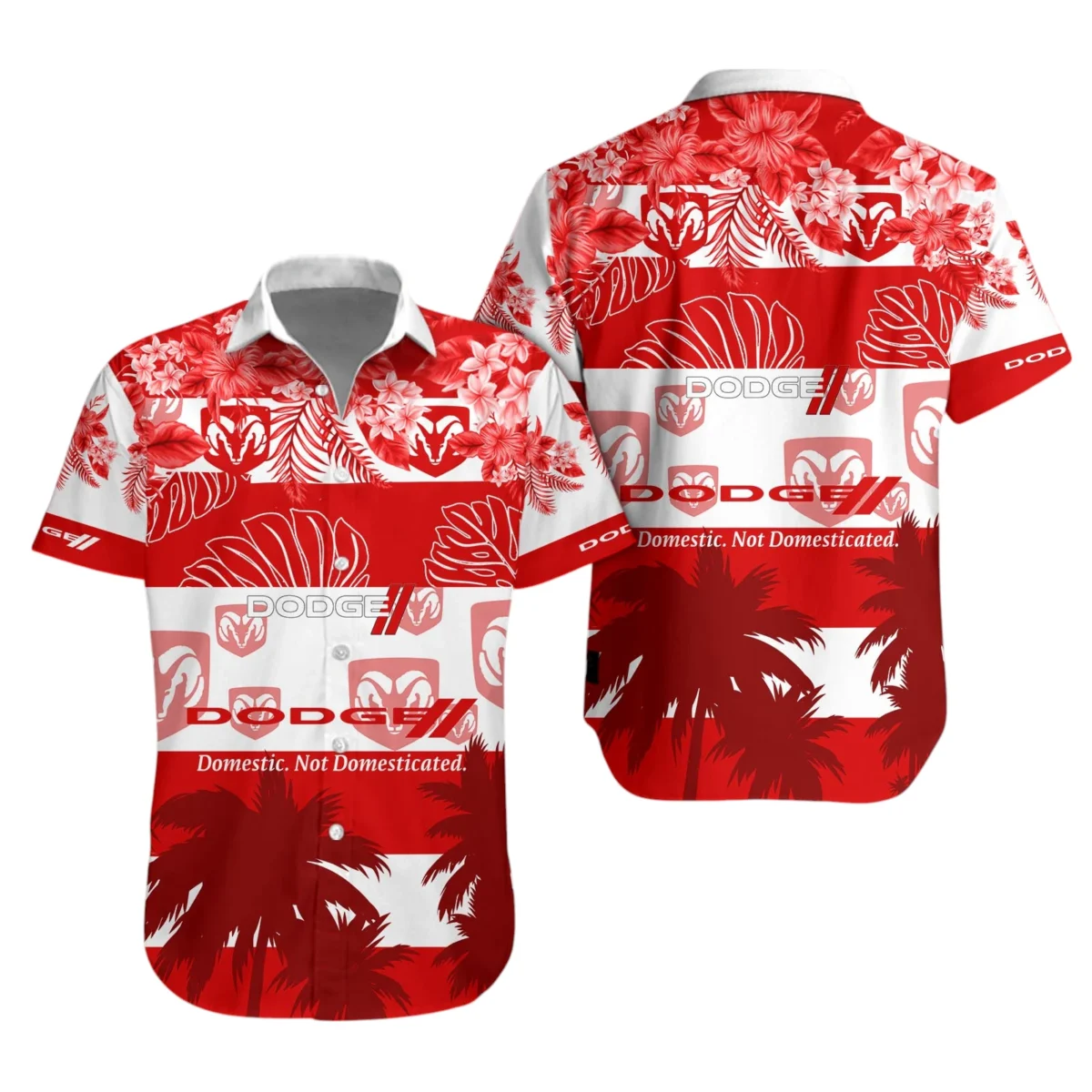 Dodge Limited 2025 Hawaiian Shirt All-over Print Custom Name TN240625Y7HWCT3DOD